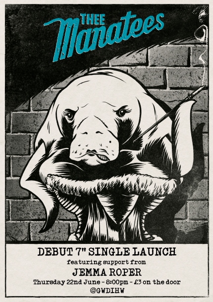 manatee launch poster